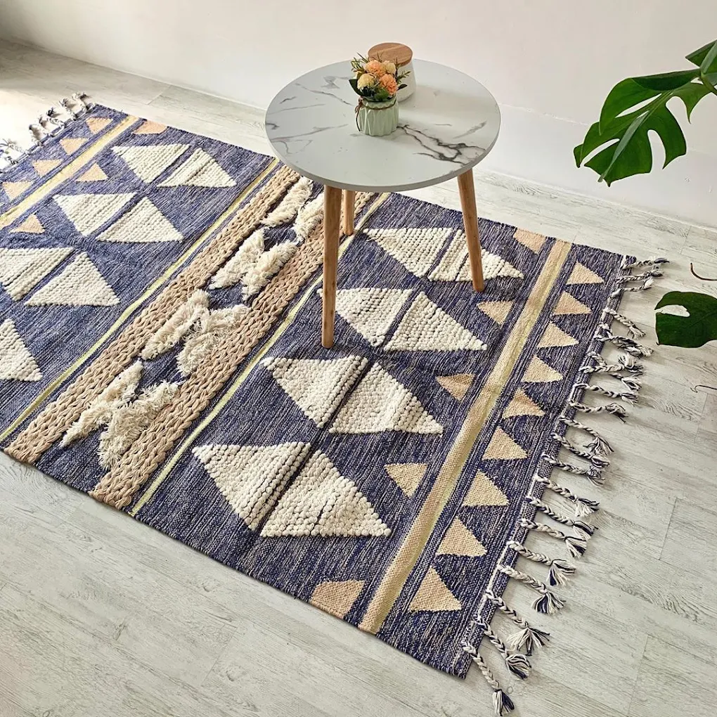 Handmade rug styling for refined interiors