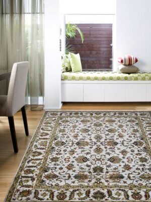 knotted wool carpet