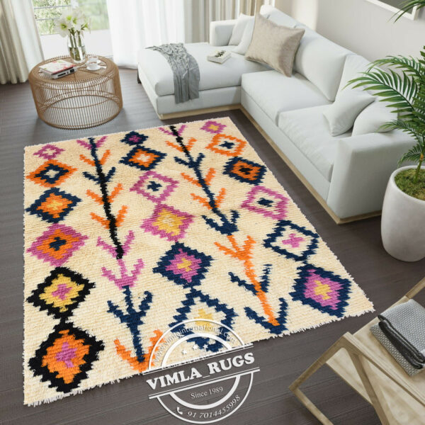 handmade moroccan rug