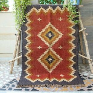 red kilim rug