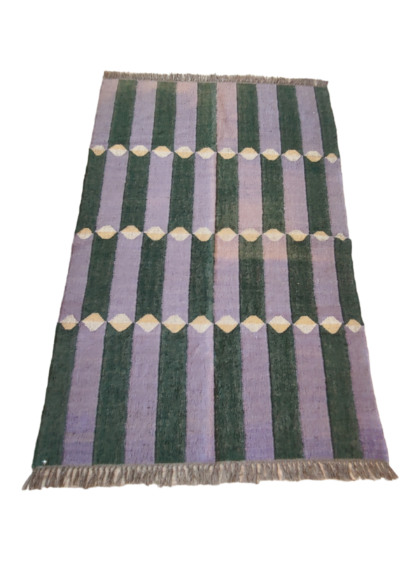 striped area rug