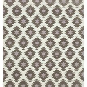 white aztec rug