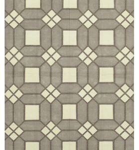 grey and white area rug