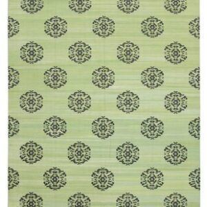 sage green rug