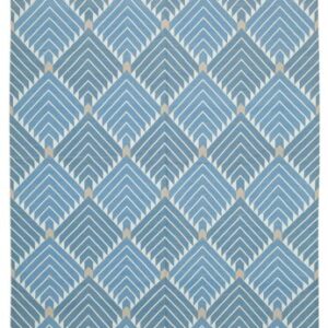 blue accent rug