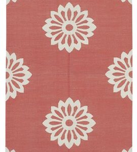 white floral area rug