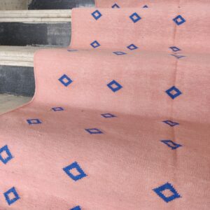 pink stair runner