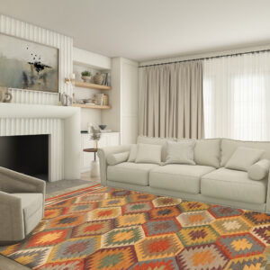 multi color rug for living room