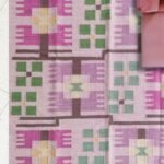 Handwoven Wool Kilim Area Rug with Geometric Floral Pattern – Living Room & Bedroom Rug, Modern Scandinavian Floral Design view 8