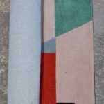 Hand Tufted Wool Area Rug with Living Room & Bedroom Carpet, Luxury Modern Wool Rug for Cozy Bedrooms view 4