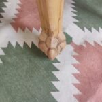 Eco-Friendly Handmade Cotton Rug – Flatweave Kilim for Living Room or Bedroom, Geometric Design – Easy to Clean Indoor Runner view 6