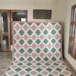 Eco-Friendly Handmade Cotton Rug – Flatweave Kilim for Living Room or Bedroom, Geometric Design – Easy to Clean Indoor Runner view 9