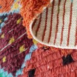 Handmade Moroccan Wool Rug – Multicolor Diamond Pattern Boho Area Rug, Custom Size Available view 4
