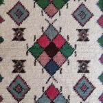 Moroccan Diamond Pattern Wool Area Rug view 5