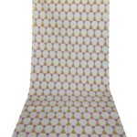 Modern Colorful Wool Rug – Geometric Pattern Bedroom Rug, Mustard Yellow & Pink Triangle Rug for Living Room view 6
