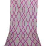 Neutral Beige and Pink Moroccan Geometric Wool Area Rug for Living Room, Cotton Wool Blend Rug for Girls Room view 6