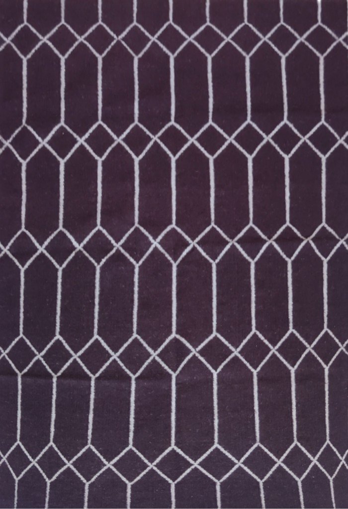 Modern Kilim Geometric Wool Flatweave Rug, Home And Living Room, Bedroom, Hallway Rug