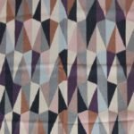 Handwoven Triangle Pattern Kilim Rug, 100% Wool Flatweave Area Rug, Contemporary Earth Tone Decor for Office & Lounge view 7