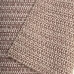 Dusty Rose Geometric Handloom Rug | Mauve Cotton Wool Flatweave | Boho Earthy Living Room Carpet | Handwoven Kilim Mat | Custom Size view 8