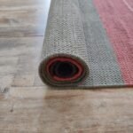Organic Cotton Yoga Rug, Eco-Friendly Woven Meditation Mat, Natural Non-Toxic Workout Mat view 4