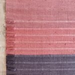 Organic Cotton Yoga Rug, Eco-Friendly Woven Meditation Mat, Natural Non-Toxic Workout Mat view 5