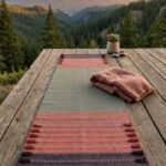 Organic Cotton Yoga Rug, Eco-Friendly Woven Meditation Mat, Natural Non-Toxic Workout Mat view 11