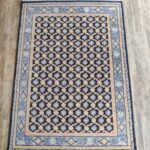 Handmade Oushak Area Rug | Elegant Wool Carpet for Modern Homes view 5