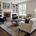 Handmade Oushak Area Rug | Elegant Wool Carpet for Modern Homes view 3