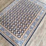 Handmade Oushak Area Rug | Elegant Wool Carpet for Modern Homes view 6