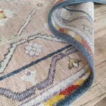 Authentic Oushak Wool Carpet | Handmade Persian-Style Rug view 5