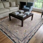 Authentic Oushak Wool Carpet | Handmade Persian-Style Rug view 7