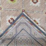 Authentic Oushak Wool Carpet | Handmade Persian-Style Rug view 12