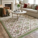 Handmade Wool Oushak Rug | Timeless Pattern for Luxury Homes view 19