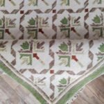 Handmade Wool Oushak Rug | Timeless Pattern for Luxury Homes view 8