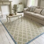 Traditional Oushak Wool Carpet | Handmade Indian Rug Craftsmanship (Copy) view 5