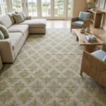 Traditional Oushak Wool Carpet | Handmade Indian Rug Craftsmanship (Copy) view 10