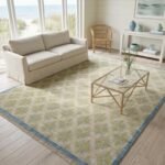 Traditional Oushak Wool Carpet | Handmade Indian Rug Craftsmanship (Copy) view 9