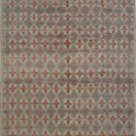 Traditional Oushak Wool Carpet | Handmade Indian Rug Craftsmanship view 3