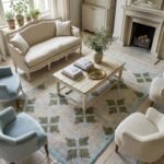 Handmade Oushak Wool Carpet | Timeless Luxury for Elegant Interiors view 6