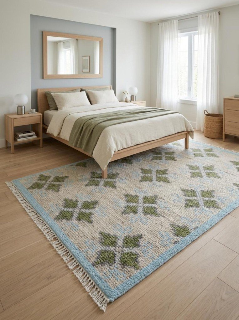 Handmade Oushak Wool Carpet | Timeless Luxury for Elegant Interiors
