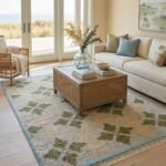 Handmade Oushak Wool Carpet | Timeless Luxury for Elegant Interiors view 7