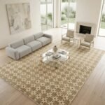 Premium Handmade Oushak Carpet | 100% Wool Luxury Rug view 9
