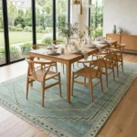Handmade Oushak Wool Rug | Traditional Craft Meets Modern Luxury view 12