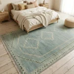 Handmade Oushak Wool Rug | Traditional Craft Meets Modern Luxury view 11