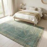 Handmade Oushak Wool Rug | Traditional Craft Meets Modern Luxury view 10