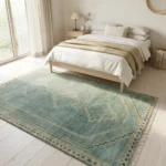 Handmade Oushak Wool Rug | Traditional Craft Meets Modern Luxury view 10