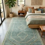 Handmade Oushak Wool Rug | Traditional Craft Meets Modern Luxury view 9