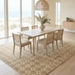 Premium Handmade Oushak Carpet | 100% Wool Luxury Rug view 4