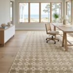 Premium Handmade Oushak Carpet | 100% Wool Luxury Rug view 3