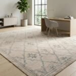Luxury Handmade Oushak Wool Carpet | Handcrafted in India view 1